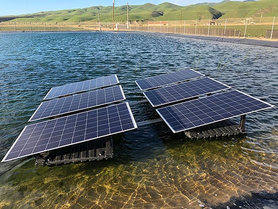 SolarTub for water on a pond